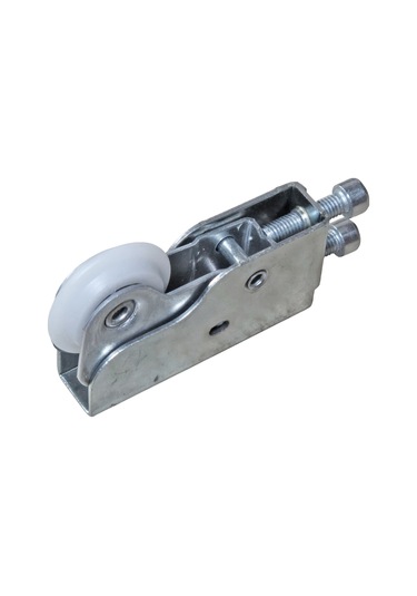 Küçük Vega Sürgülü Kapak Gardrop Tekerleği Makara Dolap Tekeri Seti Beyaz