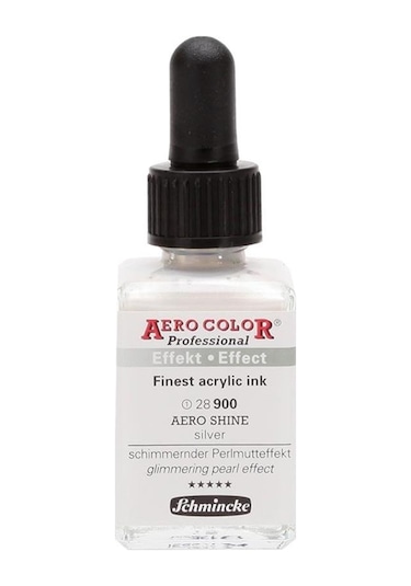 Schmincke Aerocolor Professional Akrilik 28ml şişe 900 Metallic