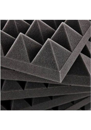 Türkeli Ses Yalıtm Akustik Piramit Süngeri 40 MM 100 x 100 CM - Bantsız