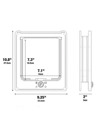 Homyl Kedi Köpek Kapıları Kitten Kitty İç Dış Kapılar