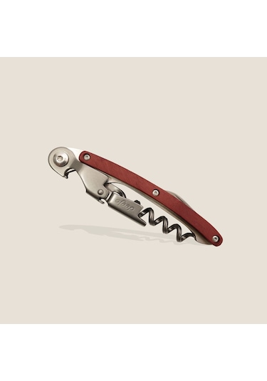 Deejo Waiter's Knife, Coral Wood Kahverengi