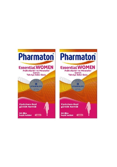 Pharmaton Essential Women 30 Tablet 2 Adet Fiyatları Ve Özellikleri