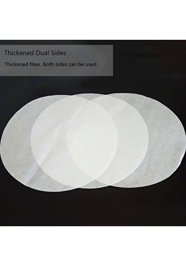 Teltree 500'lük Yapışmaz Pişirme Kağıdı Seti - Fırın, Mikrodalga Ve Airfryer İçin Çok Boyutlu Yuvarlak Kağıtlar Diğer