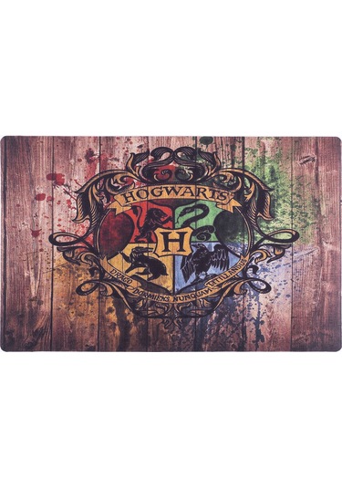 Hogwarts Harry Potter Temalı Kauçuk Kapı Önü Paspası