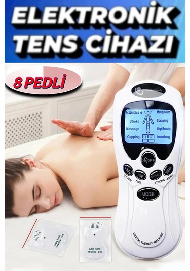 Elektrikli Terapi Masaj Aleti Pedli Masaj Aleti Bel Sırt Bacak Ko