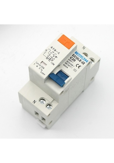 Kaçak Akım Koruyucu-ev Tipi Hava Şalteri Otomotiv Sigorta Koruyucu Dz30le-63/1p N C32a 1