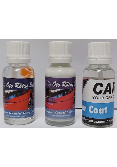 Rötuş Boyası Volvo Kod:707 Kristal Beyaz Sedef Seti