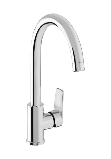 Eczacıbaşı Punto+ 301 Eviye Bataryası A43748 Krom