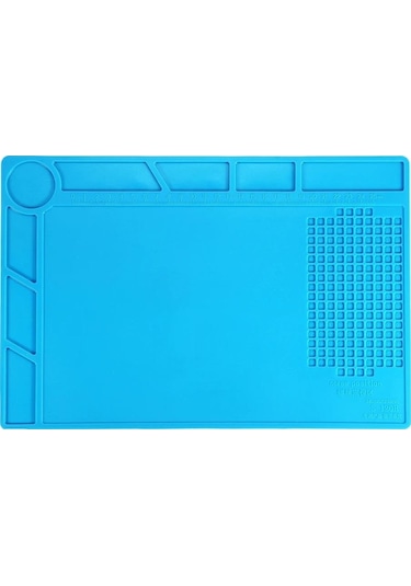 Silikon Çalışma Tamir Pedi S120b 340x230mm Isıya Dayanıklı