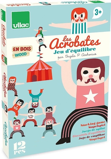 Vilac - Ahşap Denge Oyunu - Cambazlar