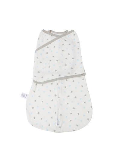 Xindoker Yeni Doğan Bebek Pamuklu Sarılamak, 3-4 Ay M , Yıldız Desenli, 58x85cm