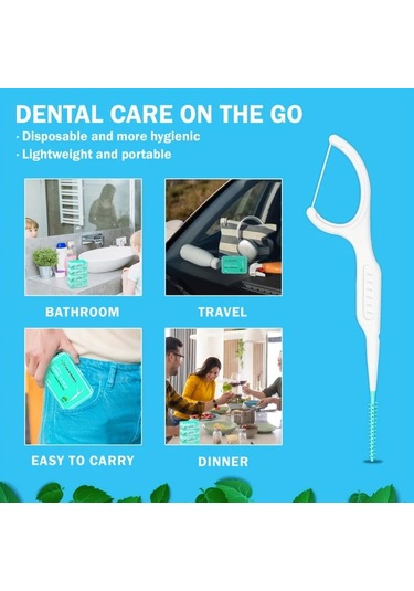 Willowhaven Dr. Emma 80 Adet Nane Aromalı Tek Kullanımlık Diş İpi