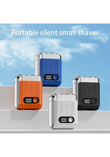 Ulzyvf Tıraş Makinesi Seyahat Mavi Elektrikli Lcd Ekranlı Xe