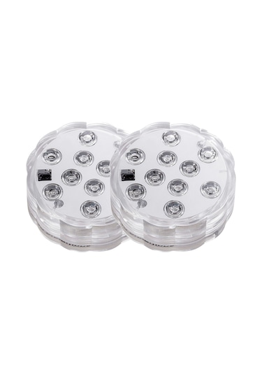 Qingmipy Su Dalış Işığı - 16 Renk Değiştiren, Uzaktan Kumandalı, Su Geçirmez Havuz Ve Akvaryum Aydınlatma Beyaz