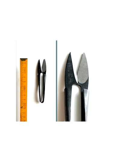 Omeniv Bonsai Günlük Yaprak Bakım Makası Çelik Makas El Yapımı