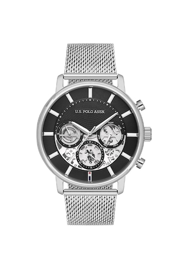 U.s. Polo Assn. Uspa1102-04 Unisex Kol Saati Metalik Gri