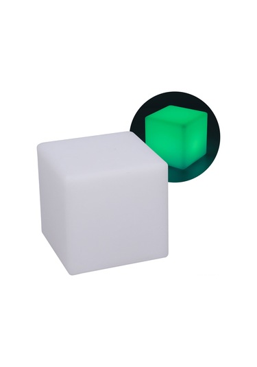 Yaozixa Led Kubik Işık - 16 Renk 4 Modlu Kumandalı - Rgbw 10cm Ev Bar Ktv Masa Ambiyans Aydınlatması Diğer