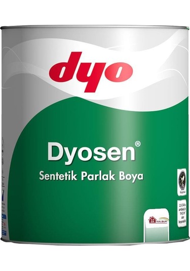 Dyosen Sentetik Parlak Boya 2,5 Lt Yeşil