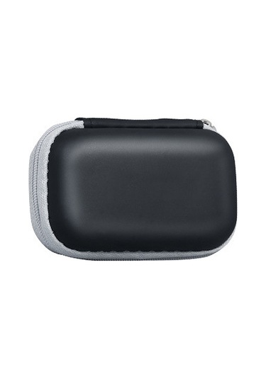 Vkemall Pulse Oksimetre Nabız Oksimetresi Koruyucu Çanta Seyahat Çantası Parmak Ucu Pu Suya Dayanıklı Da Siyah