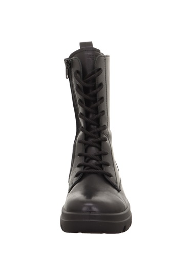 Legero 2-000290 Angelina Kadın Siyah Deri Gore-tex Bot Siyah