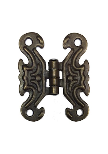 Kelebek Menteşe 10 Adet Antik 33x40 mm Kutu ve Sandık Menteşesi Hobi Maket