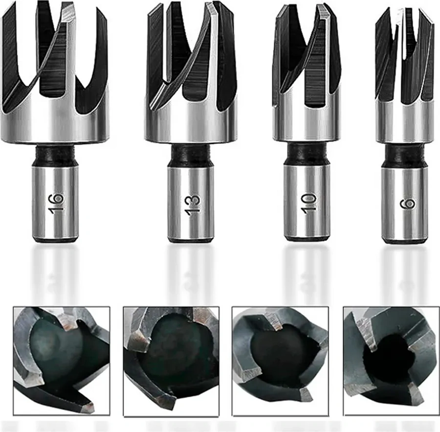 Xcan Tıpa Ve Kapak Yapımı İçin Delme Matkabı, 8 Adet 260068327