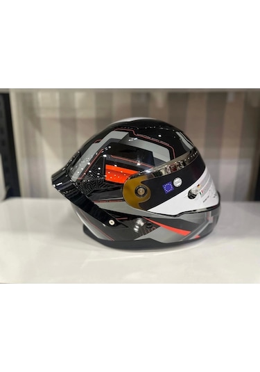 Sway Sw 850 Motosiklet Kaskı Beyaz - Siyah