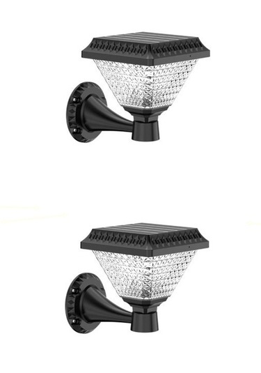 Adet Kumandalı Güneş Enerjili Solar Duvar Bahçe Led Aydınlatma