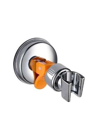 Vakumlu Duş Askısı Duş Başlığı Tutacağı 360 Derece Dönerli Krom Diğer