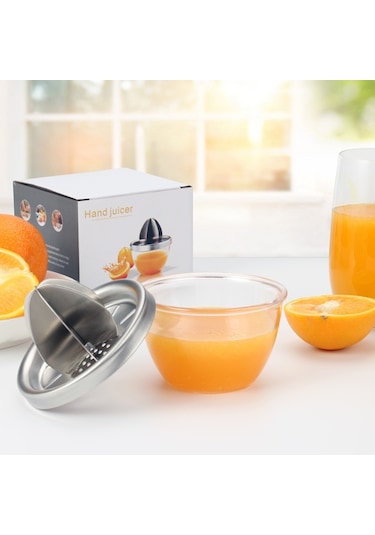 Paslanmaz Çelik Küçük Manuel Meyve Sıkacağı