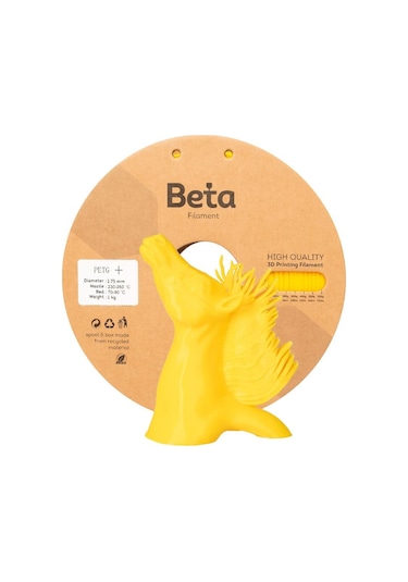 Beta Petg+ Filament Yellow