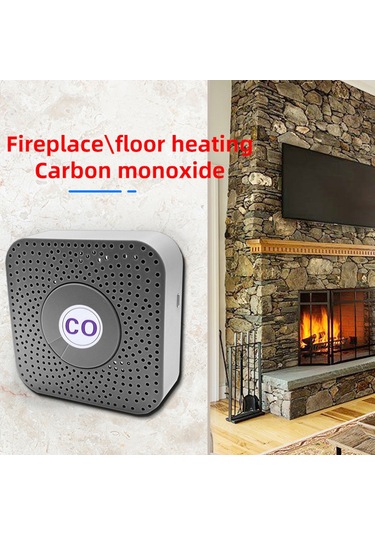Tuya Zigbee Co Dedektörü Taşınabilir Karbon Monoksit Çok Renkli