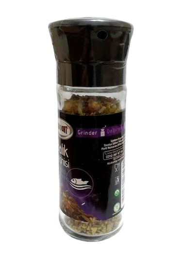 Bağdat Balık Çeşnisi Değirmen Kapak Cam 45 G