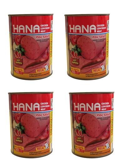 Hana Acılı Piliç Salam 380 X4 Adet