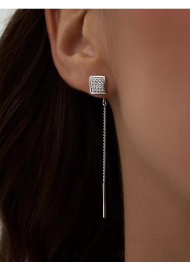 Marıola Prodevki Küpeler Gergi Srebro 925 Kare 160505657 Diğer