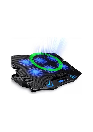 Daytona DYT810 Soğutucu Fanlı RGB Laptop Standı - Siyah