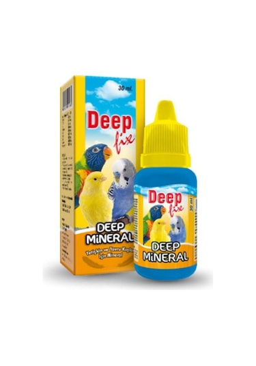 Deep Fix Kafes Kuşları için Mineral 30 ML