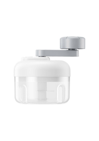 Elde Taşınabilir Küçük Sarımsak Ezici Kullanışlı Manuel Mutfak Aleti Verimli Sarımsak Kıyma Makinesi Hızlı Sarımsak Ezme İçin Uygun Beyaz L Boyutubeyaz Siyah