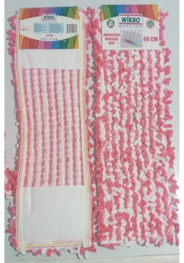 Wikro 3 Adet Mikrofiber Makarna Mop 40 Cm