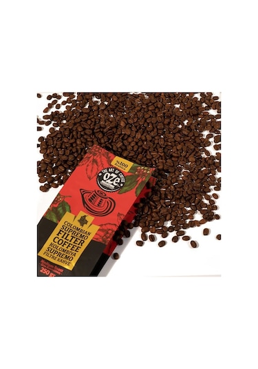 Oze Colombian Supremo Filtre Kahve 250 G Makine Kağıt Filtre - Metal Filtre