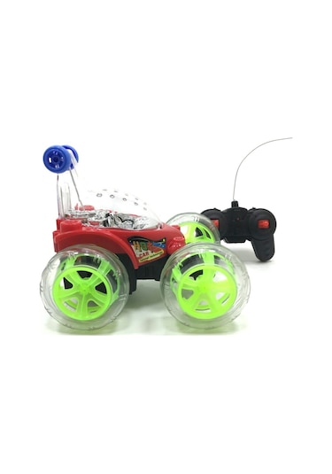 Duman Oyuncak Işıklı Çılgın Akrobat Şarzlı Uzaktan Kumandalı Araba M10