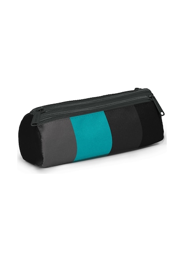 Coral High Renkli Çizgili 3 Lü Okul Çanta Seti Set0123696 Lacivert - Turkuaz