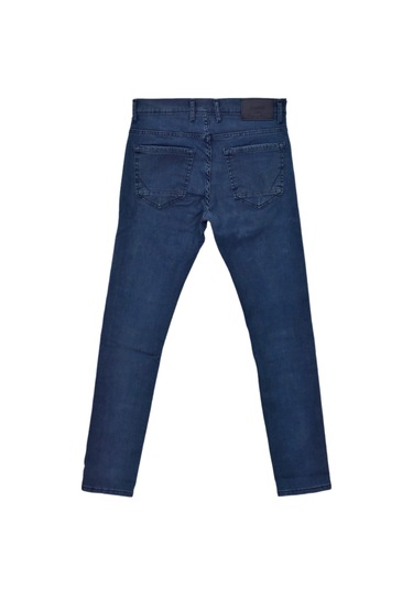 Erkek Silim Fit Jeans Pantolon 1502 Bgl-st04188 Koyu Mavi