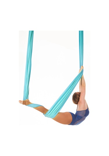 Bundera Yoga Fly Hamağı Mavi - Tavana Askılı Mavi
