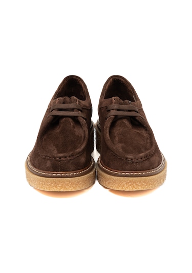 Marrone Sneaker Günlük Kadın 25k12026xs Vergelio Suede Marrone