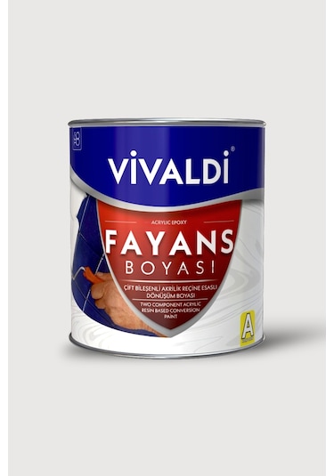 Fayans Boyası - Astar Ve Vernik Gerektirmeyen Boya - Buz Saçağı 1 L