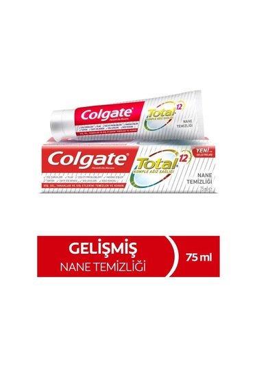 Colgate Total Gelişmiş Nane Temizliği Diş Macunu 75 ML