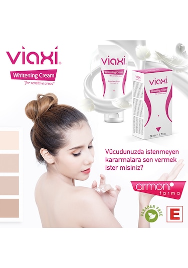 Viaxi Whitening Renk Açıcı Krem 50 Ml. 2 Adet