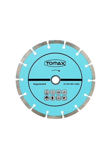 Orjinaldir - Tomax Segmenti Elmas - Beton Kesici 180x22.5