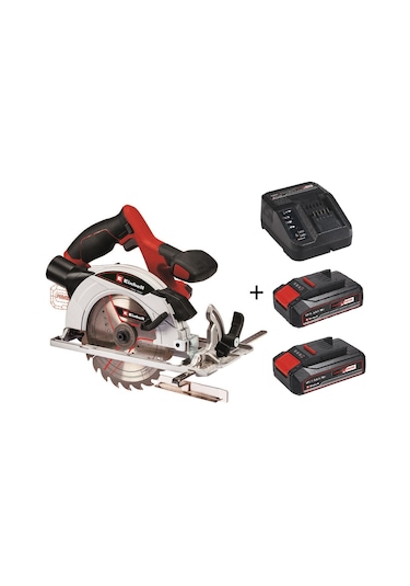 Einhell TE-CS 18/165-1 Li Akülü Daire Testere + 2 x 2.5AH Starter Kit